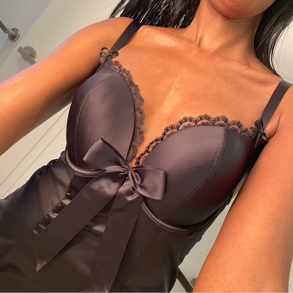 LaSenza Black Camisole with Lace Trim